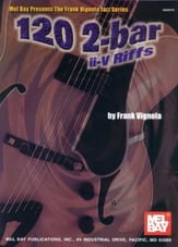 120 Two Bar II-V Riffs Guitar and Fretted sheet music cover